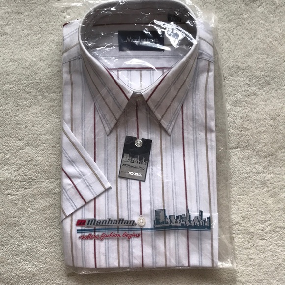 NWT: Manhattan short sleeves shirt - Picture 1 of 5